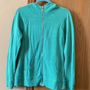 Green VS zip up sweatshirt